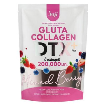 Joji Secret YoGluta Collagen DTX Mixed Berry – 200,000 mg (10 Sachets)